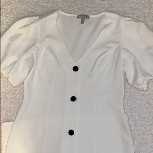 ASOS white mini dress